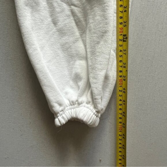 McDonald’s Better Together graphic white cotton jogger pants Sz L - Picture 10 of 10